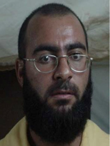 Bức ảnh của Abu Bakr al-Baghdadi trong hồ sơ tù nhân