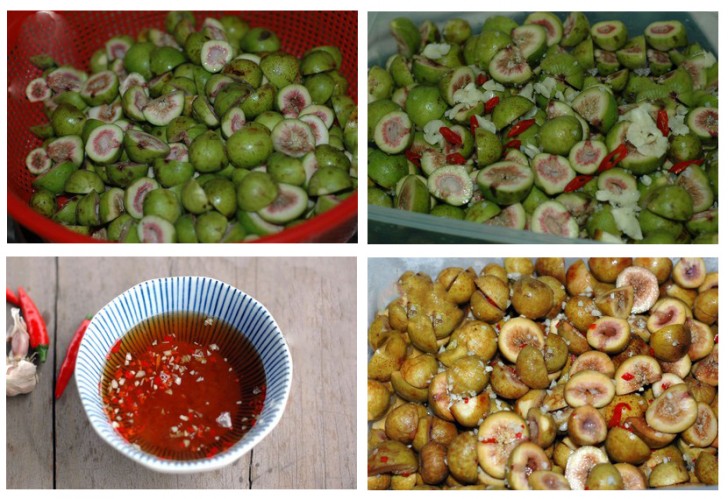 Các bước đơn giản trong cách muối sung giòn ngon Các bước đơn giản trong cách muối sung giòn ngon