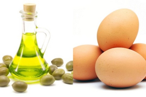 Hỗn hợp dầu oliu với trứng giúp chăm sóc tóc, dưỡng tóc cực hiệu quả