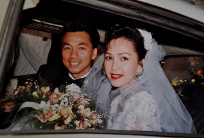 Nữ diễn viên Diễm My đẹp rạng ngời ngày lên xe hoa năm 1994