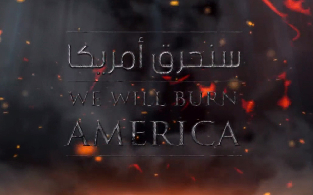 Hình ảnh video của IS dọa sẽ thiêu cháy nước Mỹ thêm một lần nữa