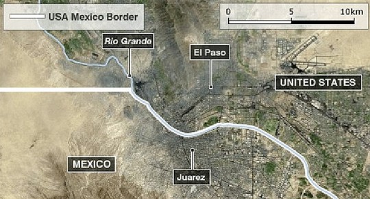 IS đang điều hành một khu trại cách không xa TP El Paso, bang Texas