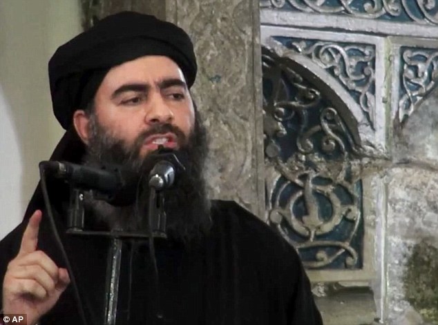 Bakr al-Baghdadi bị thương nặng trong vụ không kích hôm 18/3 