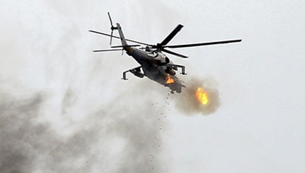 Trực thăng quân sự Ukraine rơi gần thủ đô