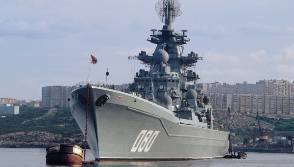 Siêu chiến hạm Đô đốc Nakhimov được trang bị những loại vũ khí mạnh nhất thế giới.
