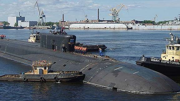 Tàu ngầm năng lượng hạt nhân Vladimir Monomakh được mệnh danh là 