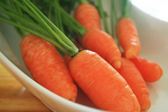 Thực phẩm ngừa ung thư thận cực quen thuộc phải kể đến là cà rốt