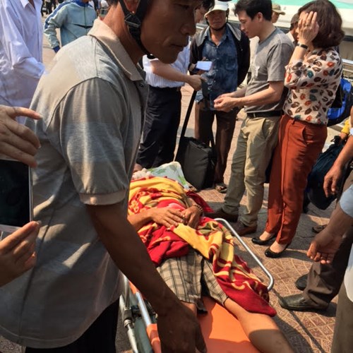 'Tàu lạ' đâm va ở Hoàng Sa khiến ngư dân Việt Nam trọng thương