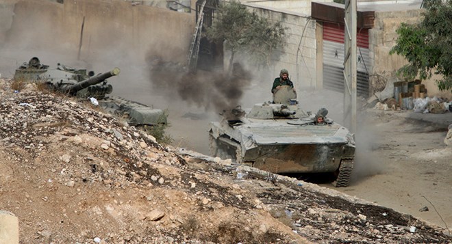 Quân đội Syria phá hủy các điểm cố thủ của bọn khủng bố là tin tức về tình hình chiến sự Syria mới nhất ngày 4/12/2015