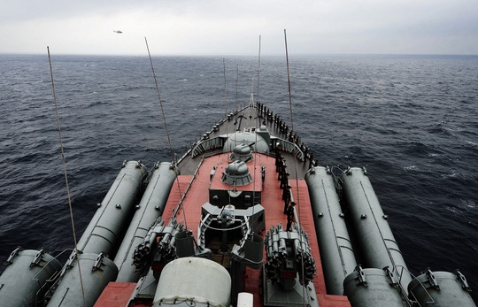 Tin tức về tình hình chiến sự Syria mới nhất ngày 10/12/2015 cho biết Nga điều thêm siêu tuần dương hạm tên lửa Varyag đến Syria
