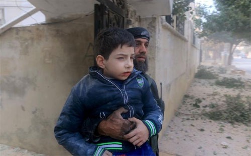 Tình hình chiến sự Syria mới nhất ngày 22/12/2015 đưa tin hơn 40 dân thường Syria thiệt mạng do không kích của Nga