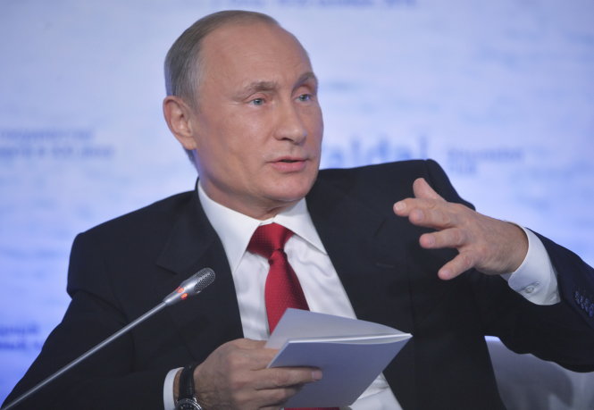 Tin tức về tình hình chiến sự Syria mới nhất ngày 24/10/2015 cho biết Tổng thống Nga Vladimir Putin chỉ trích phương Tây