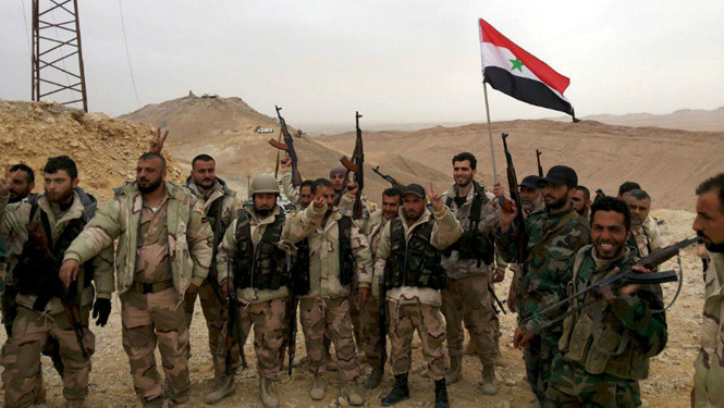 Tình hình chiến sự Syria mới nhất ngày 28/3/2016 cho thấy Syria kiểm soát hoàn toàn thành phố Palmyra từ tay IS