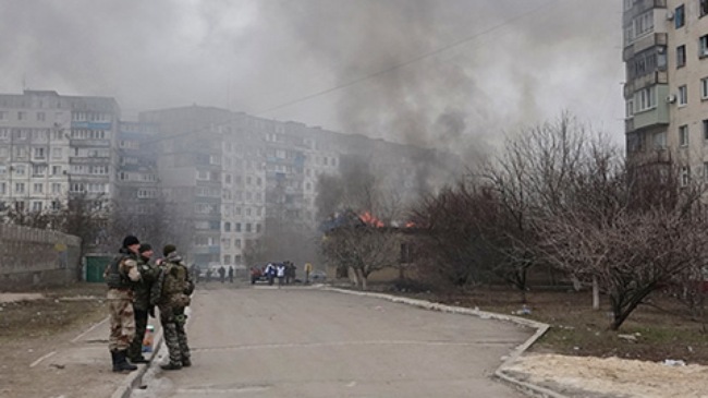 Tình hình Ukraine mới nhất: Phe ly khai tiếp tục tấn công làng Shyrokyne gần thành phố cảng chiến lược Mariupol, Ukraine