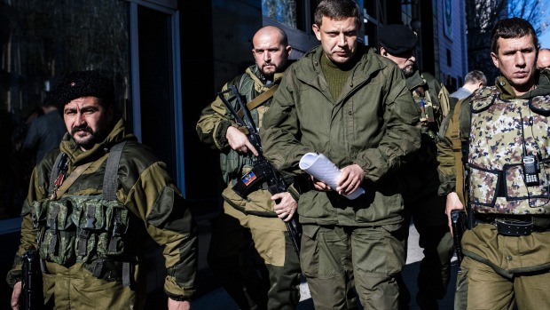 Thủ lĩnh lực lượng ly khai Donetsk Alexander Zakharchenko cảnh báo xung đột có thể leo thang trở lại ở miền đông Ukraine