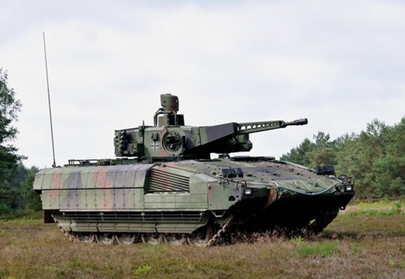 IFV Puma - vũ khí lục quân nổi bật với module giáp tổng hợp AMAP ở hai bên hông xe
