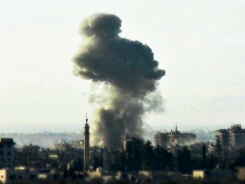 Không quân Syria tiếp tục không kích dữ dội tại Đông Ghouta, theo tình hình chiến sự Syria mới nhất 