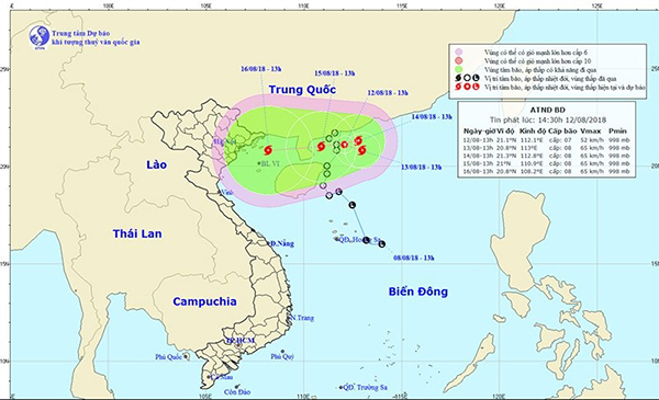 Quảng Ninh ra công điện khẩn cấp ứng phó với cơn bão số 4