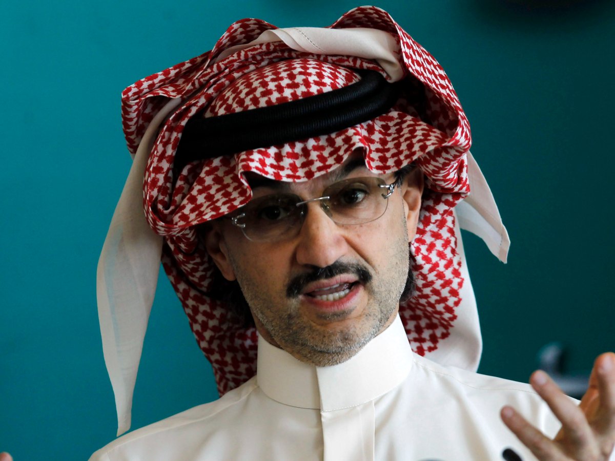 Hoàng tử Alwaleed bin Talal. Ảnh: Reuters
