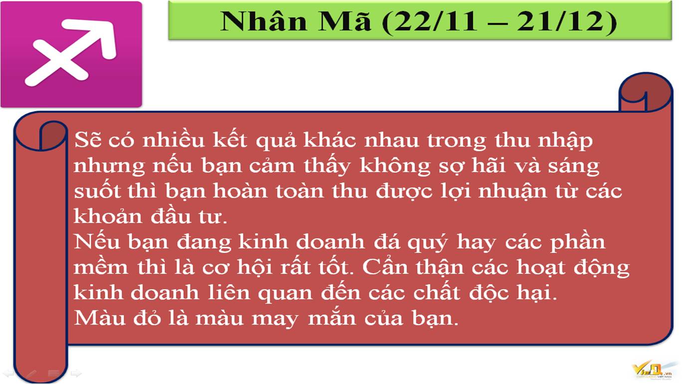 Cung hoàng đạo Nhân Mã 8.7.2014