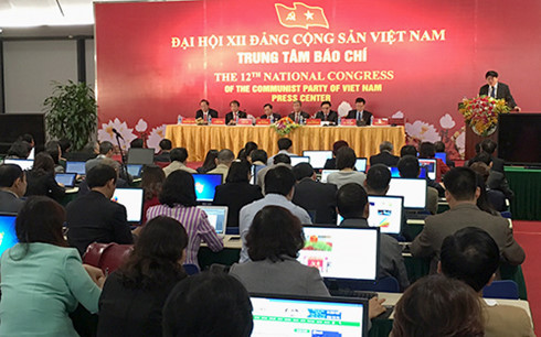 Đại hội đại biểu toàn quốc lần thứ XII của Đảng Cộng sản Việt Nam từ 20-28/1/2016, tại Hà Nội.