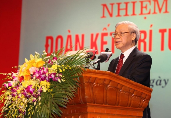 Tổng Bí thư Nguyễn Phú Trọng: Đầu tư xây dựng đội ngũ trí thức là đầu tư cho phát triển bền vững