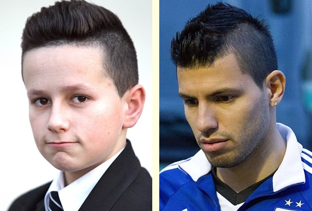 Cậu bé bị giáo viên phạt vì bắt chước kiểu tóc của cầu thủ bóng đá