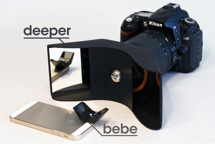 ống kính biến smartphone thành camera 3d