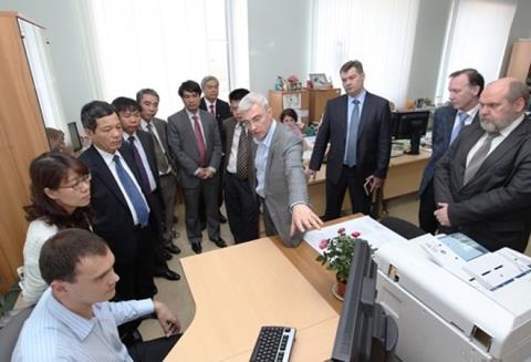 Các chuyên gia Việt Nam tham gia học tập tại nhà máy điện hạt nhân Nga