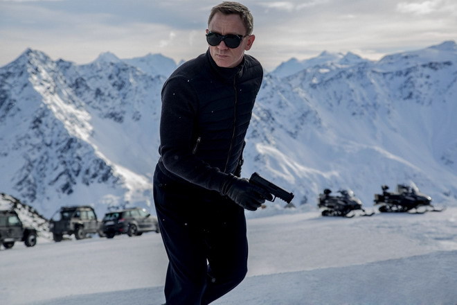 Những cảnh quay đầu tiên của bom tấn điệp viên 007 : Spectre được thực hiện ở vùng núi tuyết 