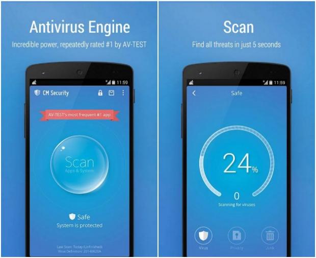Top 5 ứng dụng diệt virus, bảo vệ thiết bị Android tốt nhất năm 2016 