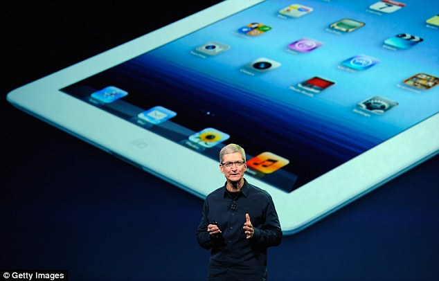 Apple phát hành máy tỉnh bảng khổng lồ 12.9inch trong năm tới