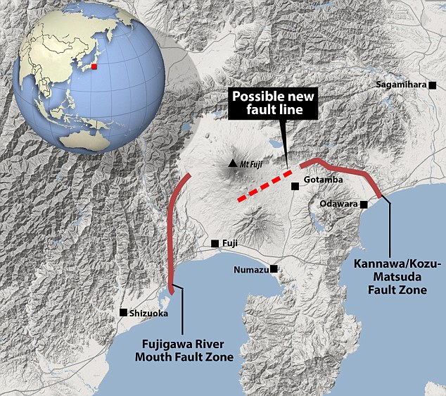 Nguy cơ núi Phú Sĩ phun trào trở lại đe dọa người dân Tokyo