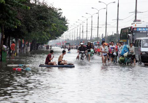 diễn biến bão số 3: công nghệ viễn thám, ngập lụt