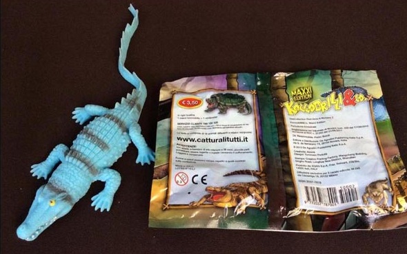 Ý đang tiến hành thu hồi sản phẩm đồ chơi cá sấu nhựa do Trung Quốc sản xuất vì có chứa hóa chất độc hại