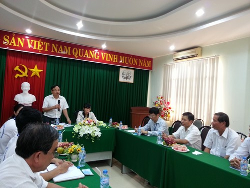Ông Trần Văn Vinh - Phó Tổng cục trưởng đã giải đáp những câu hỏi, trả lời những đề xuất, kiến nghị 
