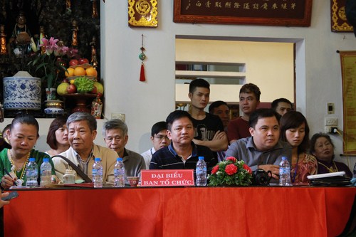 ,  GS. Ngô Đức Thịnh, Giám đốc Trung tâm Nghiên cứu và bảo tồn văn hóa tín ngưỡng Việt Nam cũng đã có mặt tại đền Lưu Phái suốt 4 ngày diễn ra Liên hoan