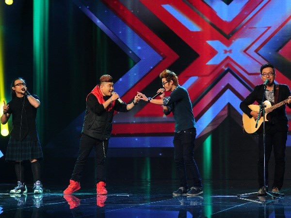 Nhóm F Band đã thực sự làm sân khấu The X-Factor – Nhân Tố Bí Ẩn dậy sóng 