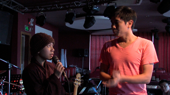 H&igrave;nh ảnh luyện tập mới nhất của Huyền Tr&acirc;n v&agrave; HLV Hồ Ho&agrave;i Anh