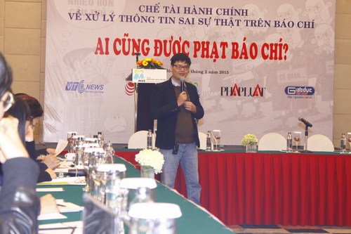 , ông Mai Phan Lợi - Phó Tổng Thư ký, Trưởng đại diện tại Miền Bắc của Báo Pháp luật TP HCM