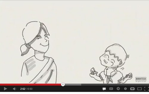Một đoạn video về kỷ niệm gia đình sẽ khiến mẹ thực sự xúc động. Ảnh minh họa