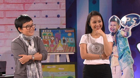 Phương Uyên vẫn tham gia Giọng hát Việt Nhí mùa giải năm nay trong vai trò cố vấn của đội chị Tư Cẩm Ly