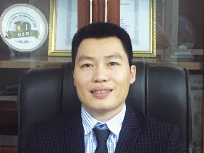 Doanh nhân Hoàng Công Đoàn, Chủ tịch HĐQT Công ty cổ phần Đầu tư Sông Thao. Ảnh: Báo Đầu tư