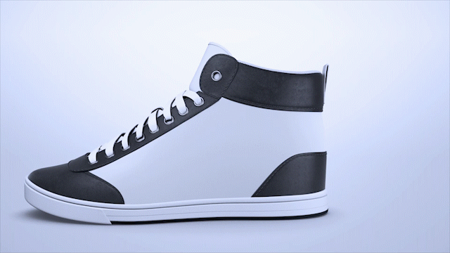 đôi giày ShiftWear Classic này có thể thay đổi họa tiết một cách linh hoạt 