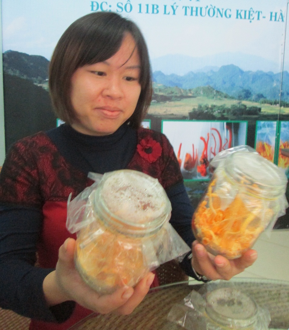 Chuyên gia Nguyễn Thị Hồng cảnh báo: Người tiêu dùng muốn mua được sản phẩm đông trùng hạ thảo tốt, nên mua dạng tươi và đúng nơi bán