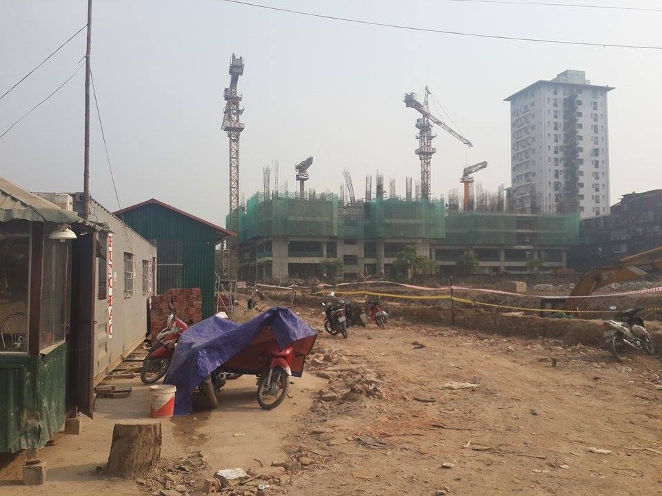 Một góc dự án 1.14HH Láng Hạ - Thanh Xuân
