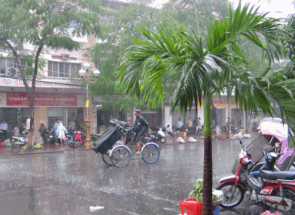 Dự báo thời tiết ngày mai 29/10, các tỉnh từ Đà Nẵng tới Bình Thuận có nơi mưa vừa và to