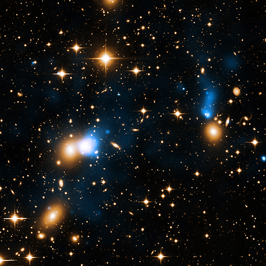 Hình ảnh 'đuôi' thiên hà do đài quan sát của NASA chụp được