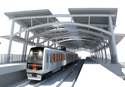 Việt Nam đang đẩy mạnh phát triển đường sắt đô thị