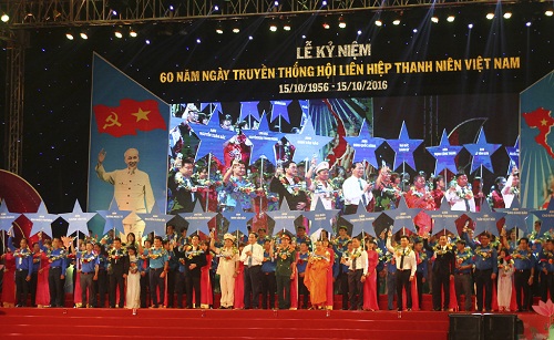 Chủ tịch nước dự lễ kỷ niệm 60 năm Hội Liên hiệp Thanh niên Việt Nam